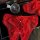 Escape princess lace cotton bikini panties for women – romantic pink sheer floral underwear with elegant bows and pearls.