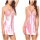 Wholesale -style ice silk strapless sleep dress for women – sexy summer korean pajama set with lace detailing and satin fabr...