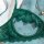 Emerald green lace bralette from european-style aesthetic bodysuit set, featuring sheer minimalist design with scalloped edge...