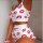 European-american fashion lace trim tank top & shorts sleep set - sweet womens matching loungewear pajamas featuring vibrant ...
