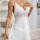 Elegant sheer lace chemise nightgown set featuring delicate floral patterns and thong design, perfect for romantic sleepwear.
