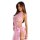 Sexy pink sheer lace nightgown with bow detail, european & american style, perfect for women seeking elegant sleepwear.
