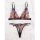 Vibrant floral embroidered lace bra and panty set with colorful blooms, sheer mesh, and black trim for a bold european-style ...