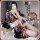 Seductive exotic japanese kimono lingerie set featuring elegant floral patterns, perfect for role play with high-cut design a...