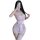 Sexy lace bodysuit featuring embroidered sheer kimono-style design, tight fit with bow detail, perfect for womens evening wea...