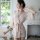 Fantasy lace sheer robe set - pure & tempting boyfriend-style sleepwear & loungewear outfit, elegant design with soft fabric,...