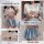Feimu pure love schoolgirl jk set - sweet waist-revealing two-piece outfit, sexy & innocent style featuring + and ...