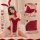 Feimu new year sexy lingerie set - velvet & sequin bunny costume sleepwear, seductive outfit for women