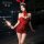 Feimu new year sexy lingerie set - velvet & sequin bunny costume sleepwear, seductive outfit for women