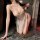 Feiniao kuiyue lace sexy sleepwear set - high-slit satin & lace lingerie for small busts, seductive nightwear ensemble