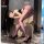 Feiniao kuiyue sexy womens tearable sheer stockings - stretchable full-body pantyhose for intimate wear, showcased on a styli...