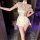 Feiniao moon gaze lingerie set - sexy split lace cheongsam nightwear, pure-yet-spicy outfit for club & sleep