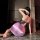 Feiniao moon gazing sexy no-remove lingerie set featuring a seductive belly dance style bralette with lace detailing and matc...