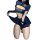 Flirty bunny police officer costume - sexy pure-delight bunny girl sleepwear set with mini skirt
