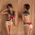 Sailor-style cut-out bodysuit with red bow, floral lace detail, and backless design for role play and intimate wear.
