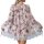 Woman wearing floral lace lingerie set with matching cami and shorts, romantic sleepwear outfit for at-home wear.