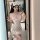Floral lace sleep dress with sheer mesh and padded straps, perfect for pure temptation nightwear.