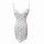 Sexy floral lace sleep dress with sheer mesh and padded straps, perfect for pure temptation nightwear.