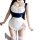 Floral sea maid costume set - cute & alluring role play lingerie bodysuit for women, featuring a charming maid outfit with fl...