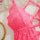 Luxury full-lace sheer bodysuit with delicate floral patterns, perfect for women seeking sexy european-style erotic lingerie.