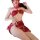 Gangdao sensual sheer dancewear hanfu bralette featuring gold-embossed designs, perfect for chinese-inspired elegance and all...