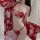 Gioruo sexy deep v lingerie set - japanese print kimono style, thin & alluring, perfect for bedroom outfits