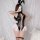 Sexy bunny girl costume featuring backless design and strappy bondage details, perfect for private party cosplay outfits.