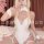 Glowing cloud pu bunny girl costume - sexy tight-fit role play lingerie set for cosplay & bedroom fun