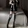 Glowing punk knee-high leg sleeves - shiny patent leather anime cosplay thigh highs with cross detail