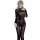 Glowing sheer bodysuit for women featuring ultra-thin, shiny design with gold accents, perfect for sexy one-piece lingerie se...