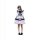 Gothic lolita maid dress - black & white cute japanese style costume for halloween & cosplay, featuring ruffled sleeves and s...