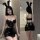Gueiyun sexy lingerie set – pure & tempting pu leather sleepwear outfit, seductive costume for adults featuring a glossy blac...