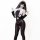 Guiyun original design nun cosplay lingerie set featuring a black bodysuit with white veil, lace cut-out, high-slit design, a...