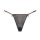 Guiyun sexy lace thong bikini briefs featuring sheer fabric and gold embellishments, perfect for pure temptation with a punk-...