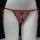 Guiyun vintage phoenix lace bikini panties - sheer retro feminine mesh underwear with ties, plus size sexy lingerie