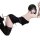 Sexy oil-gloss garter belt set featuring shiny silk stockings with intricate lace details, perfect for women seeking elegance...