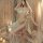 Elegant hanfu palace style outfit set featuring intricate lace details and exotic elegance, inspired by dunhuang artistry. pe...