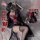 Hua qing hai japanese-style lingerie kimono set - black floral print seductive no-remove outfit for women