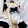 Japanese anime maid costume - cute sweet sexy cosplay dress for girls, lolita performance outfit featuring black and white ma...