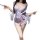 Japanese-style butterfly lace sleep robe set - sheer seductive kimono-inspired lingerie outfit, no-remove design