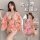 Japanese cherry blossom lace corset robe set - sexy sheer kimono-inspired lingerie ensemble featuring floral patterns and d...