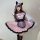 Japanese cute maid costume for women featuring a sweet lolita cat girl uniform with lace dress and apron set.