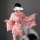 Japanese-inspired sheer kimono-style sleepwear featuring floral patterns, perfect for plus-size elegance and allure.