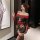 Japanese-inspired sheer kimono-style one-shoulder lingerie set featuring floral patterns, perfect for curvy women with a sexy...