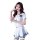 Japanese style jk uniform set - cute sailor schoolgirl outfit with mini pleated skirt and no-remove design