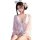 Japanese kawaii bunny kimono robe featuring lace details, bow headband, floral print, and sexy design, perfect for private we...