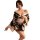 Sexy floral print japanese kimono lingerie set, elegant design with off-shoulder style, perfect for sauna sessions or photo s...