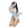 Japanese kimono lingerie set - sheer mesh sexy sleepwear for role play & date night