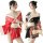 Japanese-style kimono lingerie set for women – sexy sleepwear & costume outfit, floral print seductive nightgown