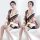 Japanese kimono-style sexy lingerie robe - playful adult costume sleepwear for women, featuring floral patterns and elegant d...